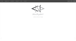 Desktop Screenshot of alexnyeart.com